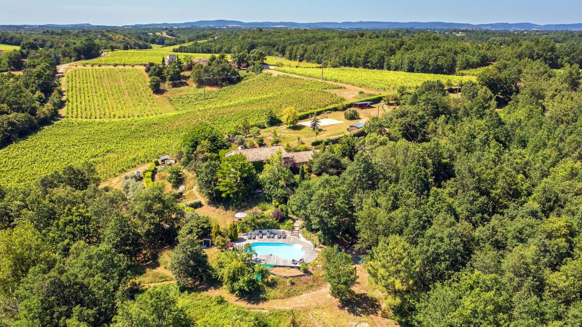 Les Hauts De Jeanvert - Le Chene - Piscine - Gaillac Hébergement de vacances